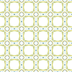 Geo print. Seamless pattern. Geometric Watercolor