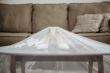 white bed in a bedroom