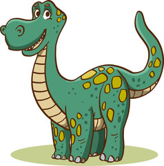 Vector illustration of Dinosaurs cartoon © serkan
