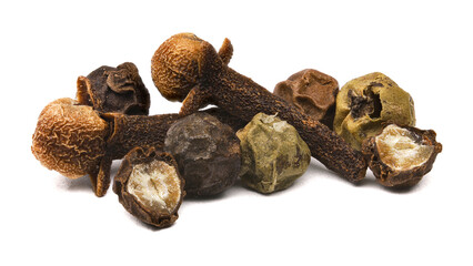 Various spices close up
