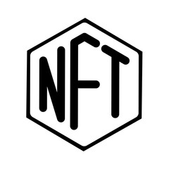 NFT Icons, NFT Logo, NFT Vector Illustration