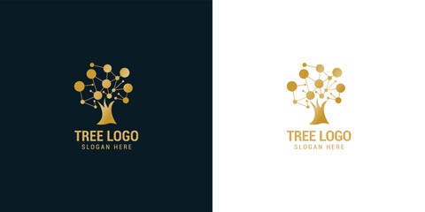 Tree Logo Icon Template Design Tree Logo Design for Corporate Company Logo