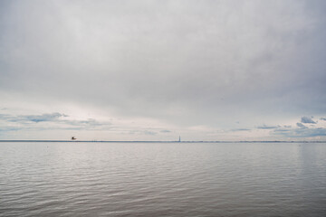 view of St. Petersburg from the sea