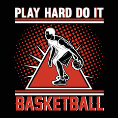 Basketball t shirt design vector