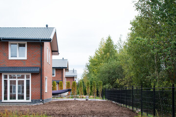 Obraz premium Newly built private house