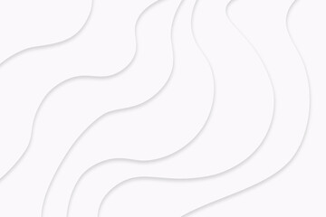 modern minimal aesthetic white wavy background