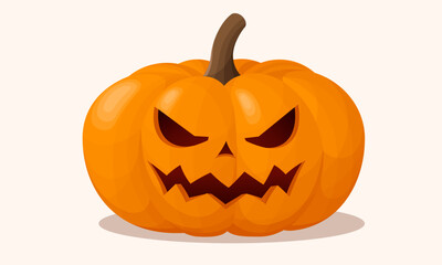 halloween pumpkin vector illustraition