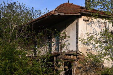 old house in the woods