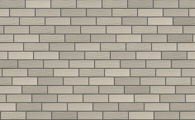Obraz premium Background 3D image of a brick wall of yellow color with texture.
