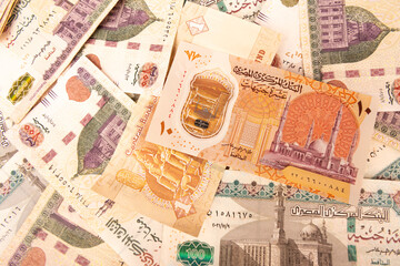 Egyptian pound  - obrazy, fototapety, plakaty