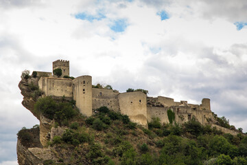 Fototapeta premium Il castello medioevale di Roccascalegna