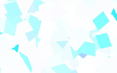 Light BLUE vector pattern with random forms.