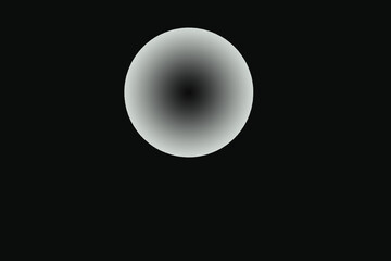Black background with moonlight at night.
