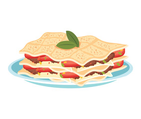 lasagna italian food