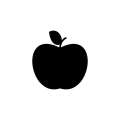 Apple icon vector for web and mobile app. Apple sign and symbols for web design.