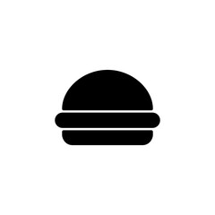 Burger icon vector for web and mobile app. burger sign and symbol. hamburger