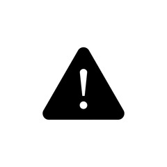 Exclamation danger sign for web and mobile app. attention sign and symbol. Hazard warning attention sign