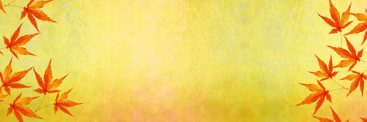 もみじのフレームのカード