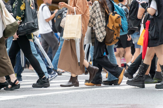 東京　渋谷スクランブル交差点 2022年9月