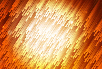 Light Orange vector texture with colored lines.