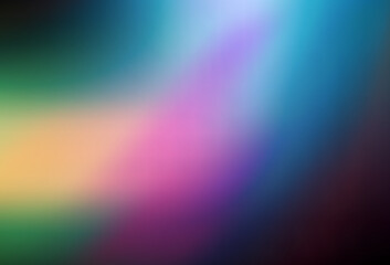 Dark Pink, Yellow vector colorful blur background.