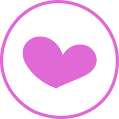 Love Heart Doodle Icon