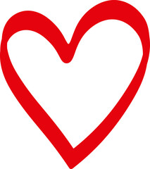 Love Heart Doodle Icon