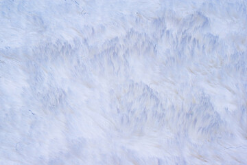 Beautiful abstract close-up white fur background texture