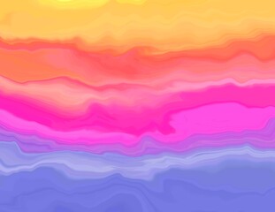 Pink purple sunset shade abstract background with waves