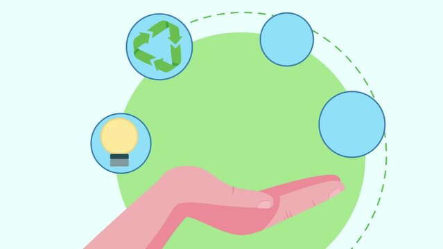 Different energy comes from recycling, turning waste into something useful