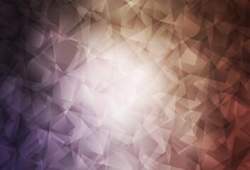 Light Purple, Pink vector abstract mosaic background.