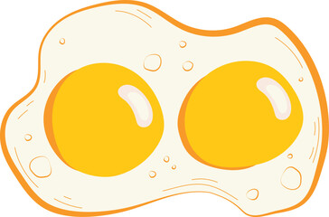 Hand Drawn Fresh Egg Illustration