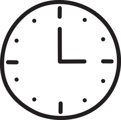 Clock Icon Vector