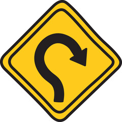 traffic sign icon