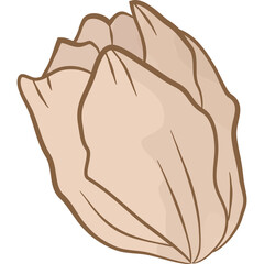 Autumn Fall Leaves Leaf  and Floral Flowers Clipart Illustration