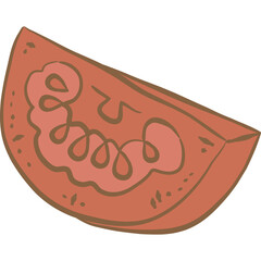 Tomato Illustration Heirloom Tomatoes PNG Clipart