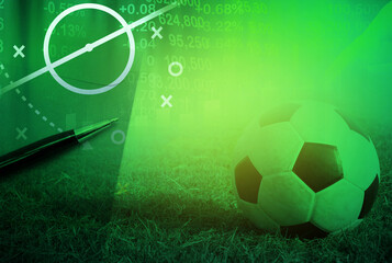 Football player sign contract , soccer transfer player, sport news reporter, business in football club