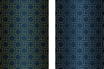 Geometric pattern luxury background 