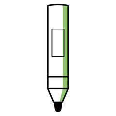 Icon office stationery Marker Pen