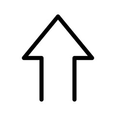 Up Icon Vector Symbol Design Illustration