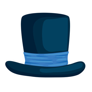 Elegant Blue Tophat