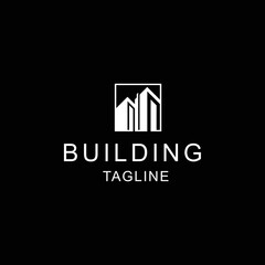 Building logo design icon tamplate
