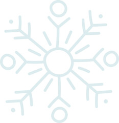 snow icon vector