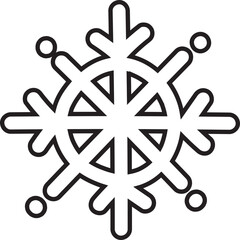 Fototapeta premium snow icon vector