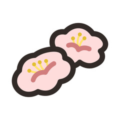 八重桜のアイコン