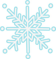 snow icon vector