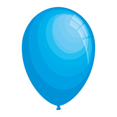 balloon helium blue floating