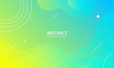 Abstract background with splashes. Colorful template banner with gradient color. Design with liquid shape.