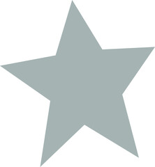 Snowflakes, Asterisk vector in white background