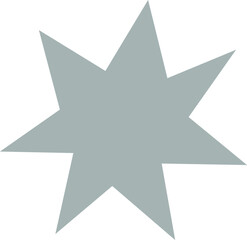 Obraz premium Snowflakes, Asterisk vector in white background